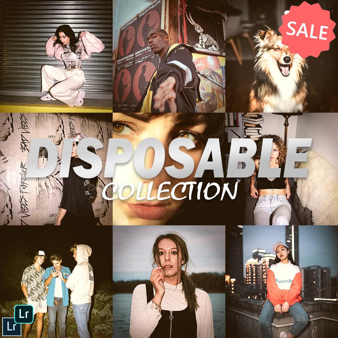Disposable Collection Lightroom Presets