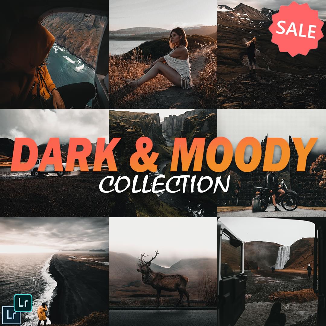 Dark & Moody Collection Lightroom Presets