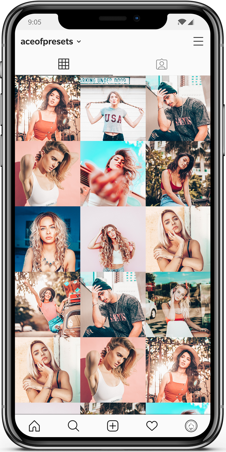 Portrait Collection Lightroom Presets Instagram