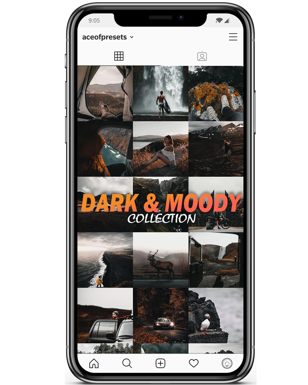 Dark & Moody Collection Lightroom Presets